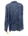 Robert Graham Size XL Blue Cotton Blend Floral Button Up Men's Long Sleeve Shirt Blue / XL