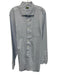 Sid Mashburn Size XL Light blue Cotton Micro Button Up Men's Long Sleeve Shirt Light blue / XL