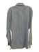 Peter Millar Size XL Blue Cotton Solid Button Up front pocket Long Sleeve Shirt Blue / XL