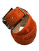 Jacob Cohen Orange Leather Solid Men's Belt Orange