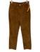 Denim Forum Size 26 Brown Cotton High Rise Corduroy Straight Leg Pants Brown / 26