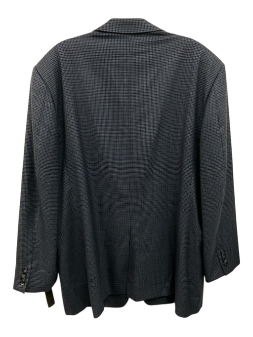 Hickey Freeman Blue & Green Cashmere Houndstooth 2 Button Men's Blazer Blue & Green / Est 48L