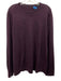 Patrick Assaraf Size XL Purple Wool Men's Sweater Purple / XL