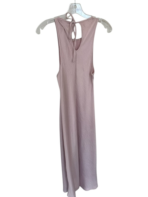 House of Harlow Size M Mauve Polyester Sleeveless Back Tie Maxi Dress Mauve / M