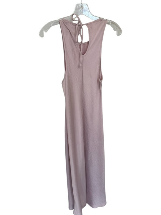 House of Harlow Size M Mauve Polyester Sleeveless Back Tie Maxi Dress Mauve / M