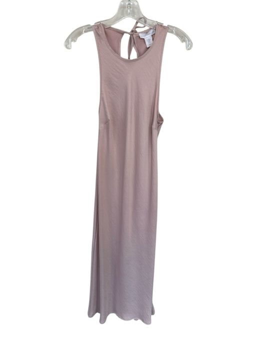 House of Harlow Size M Mauve Polyester Sleeveless Back Tie Maxi Dress Mauve / M
