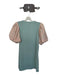 Queen of Sparkles Size XS Teal & Multi Cotton & Polyester Sequins Mini Dress Teal & Multi / XS