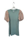 Queen of Sparkles Size XS Teal & Multi Cotton & Polyester Sequins Mini Dress Teal & Multi / XS