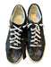 Dolce Vita Shoe Size 9.5 Black Glitter Detail Scale White Sole Sequin Sneakers Black / 9.5