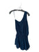 Krisa Size S Navy Polyester One Shoulder Elastic Waist Dress Navy / S