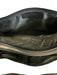 Salvatore Ferragamo Black Leather Pony Hair Double Buckle Top Handle Bag Black / Medium