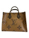 Louis Vuitton Mixed Brown Coated Canvas Top Handle Monogram Shoulder Strap Bag Mixed Brown / Medium
