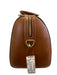 Gucci Brown & Gray Coated Canvas Top Handle Gucci Supreme Zip Close Bowler Bag Brown & Gray / Large