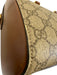 Gucci Brown & Gray Coated Canvas Top Handle Gucci Supreme Zip Close Bowler Bag Brown & Gray / Large