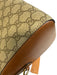Gucci Brown & Gray Coated Canvas Top Handle Gucci Supreme Zip Close Bowler Bag Brown & Gray / Large