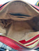 Gucci Red, Navy, Gray Coated Canvas Leather Gucci Supreme Top Handle Bag Red, Navy, Gray / Medium