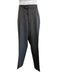 Burberry Vintage Gray Wool Striped 3 button Men's Suit Gray / 43R