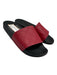 Gucci Shoe Size 37 Red & Black Leather Upper Foam Sole Gucci Supreme Sandals Red & Black / 37