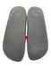 Gucci Shoe Size 37 Red & Black Leather Upper Foam Sole Gucci Supreme Sandals Red & Black / 37