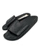 Gucci Shoe Size 37 Black Leather Upper Foam Sole Gucci Supreme Open Toe Sandals Black / 37
