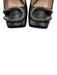 Gucci Shoe Size 38 Black & Silver Leather Square Toe Dionysus High Heel Pumps Black & Silver / 38