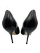 Gucci Shoe Size 38 Black & Silver Leather Square Toe Dionysus High Heel Pumps Black & Silver / 38