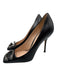Gucci Shoe Size 38 Black & Silver Leather Square Toe Dionysus High Heel Pumps Black & Silver / 38