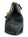 Gucci Black Leather Gold hardware Interlocking GG Chain Strap Soho Bag Black / Medium