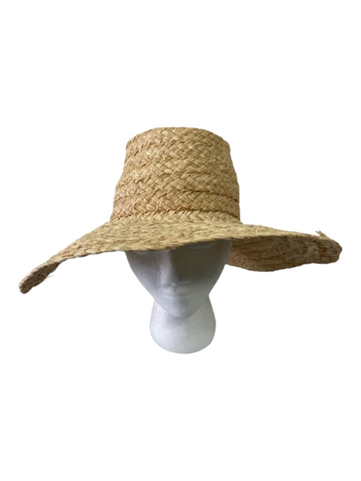 Freya Beige Straw Brim Hat Beige / L