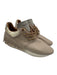 Esse Ut Esse Shoe Size 41 Taupe & Gold Leather Upper Lace Up Snake Skin Sneakers Taupe & Gold / 41
