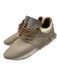 Esse Ut Esse Shoe Size 41 Taupe & Gold Leather Upper Lace Up Snake Skin Sneakers Taupe & Gold / 41