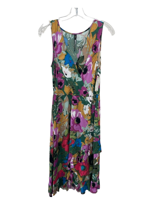 Plenty by Tracy Reese Size S Multicolor Viscose & Rayon Sleeveless Dress Multicolor / S