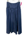 Mare Mare Size M Blue Cotton & Polyester Ruffle Midi Skirt Blue / M