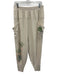 Daily Practice Size S Cream, Pink, Green Viscose & Cotton Elastic Waist Pants Cream, Pink, Green / S