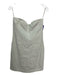 Isabel Marant Size 1/S Beige Sleeveless Boning Mini Back Zip Dress Beige / 1/S