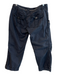 Sanctuary Size 28 Charcoal Cotton Capri Zip Fly Mid Rise Cargo Pants Charcoal / 28