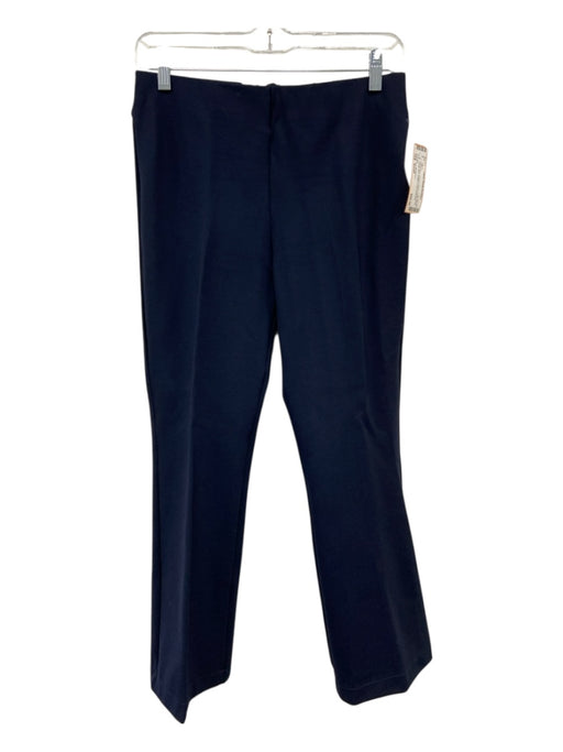 Ann Mashburn Size Small Navy Blue Rayon & Nylon Elastic Waist High Rise Pants Navy Blue / Small
