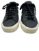Veja Shoe Size 37.5 Black & Cream Leather Logo Lace Up Low Top Sneakers Black & Cream / 37.5