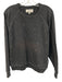 The Great Size 1 Gray & multi Cotton Embroidered Polka Dot Crewneck Sweater Gray & multi / 1