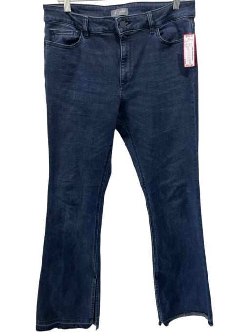 DL1961 Size 31 Dark Wash Denim Raw Hem Boot Cut mid rise Jeans Dark Wash / 31