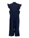 Byrdie Golf Size L Navy Blue Polyester Zip Detail Pockets Jumpsuit Navy Blue / L