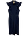 Byrdie Golf Size L Navy Blue Polyester Zip Detail Pockets Jumpsuit Navy Blue / L