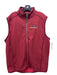 Cutter & Buck NWT Size XL Red Synthetic Solid Zip UP Vest Men's Jacket XL