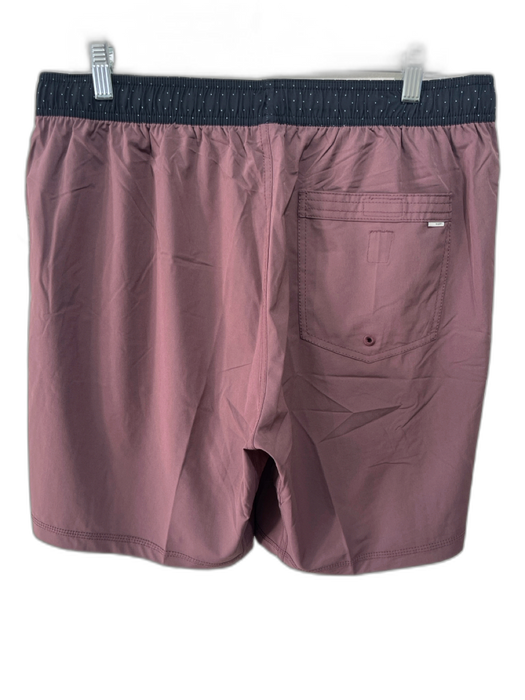 Vuori NWT Size XL Purple & Black Polyester Blend Athletic Men's Shorts Purple & Black / XL