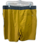 Vuori NWT Size XL Yellow & Gray Print Polyester Blend Athletic Men's Shorts Yellow & Gray Print / XL