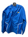 Jordan NWT Size XL Blue & Yellow Synthetic Solid Windbreaker Zip Up Men's Jacket XL