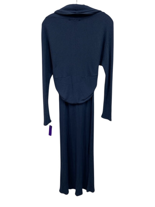 Beautiful People Size P Blue Modal & Spandex Sleeveless Waffle Knit Dress Set Blue / P