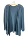 Minnie Rose Size Small Denim Blue Cashmere Long Sleeve Open Front Hood Cardigan Denim Blue / Small