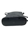 MCM Black Coated Canvas & Leather Gold hardware Crossbody Snap Closure Logo Bag Black / S
