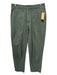Pistola Size 26 Olive Green Cotton High Rise Carpenter Pocket Barrel Leg Pants Olive Green / 26